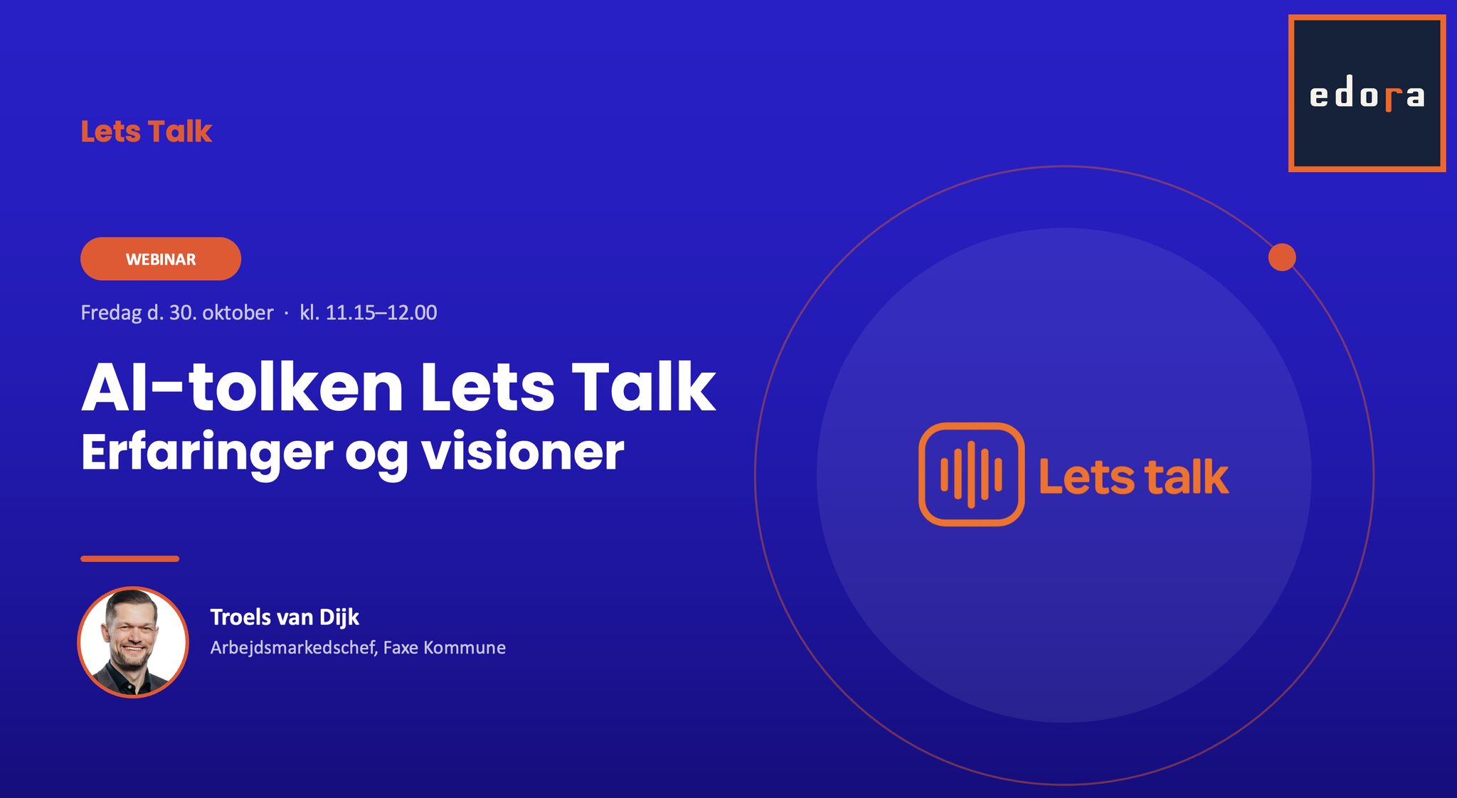 Dansk AI i praksis: Faxe Kommune deler erfaringer med Let’s Talk